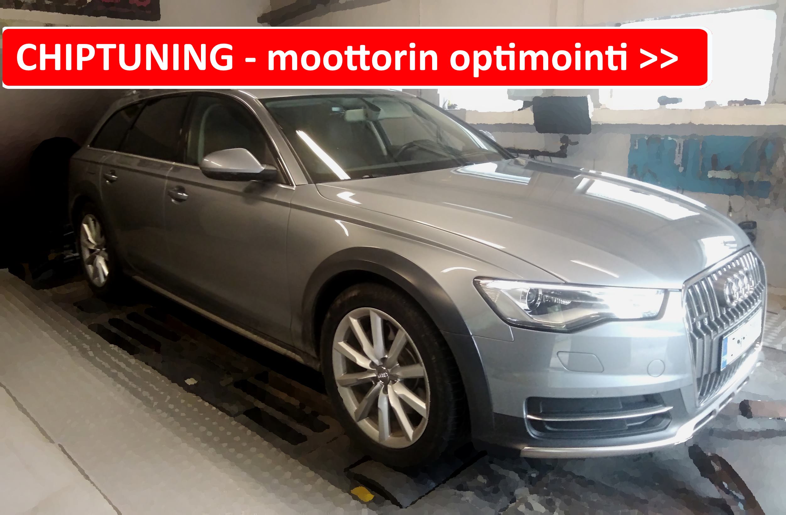 CHIPTUNING-moottorin optimointi